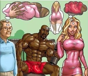 BIG BLACK COCK CUCK CARTOONS