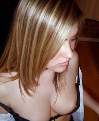 Lovely light-haired female