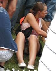 Mingled Upskirts