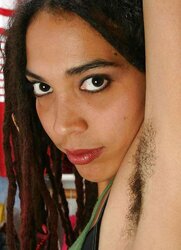 Reba, dreadlocks, yam-sized nips and wooly armpits