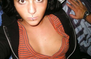 Lovely Pierced Suntanned Teenager