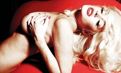 Lindsay Lohan Playboy Stretch