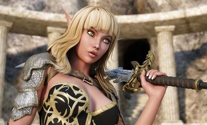 3D Nymphs Erotica two By twistedworlds