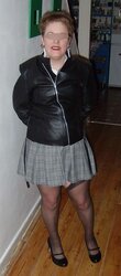 Gymslips and pantyhose