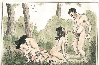 Erotic Drawings Vintage