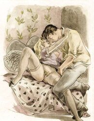 Erotic Drawings Vintage