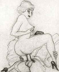 Erotic Drawings Vintage