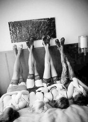 High-Heeled Slippers and gams five!