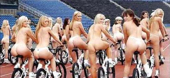 Naked Sporting,By Blondelover.