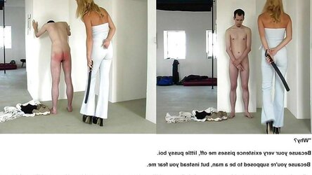 Stict domineering wifey- absolutely enslaved hubby