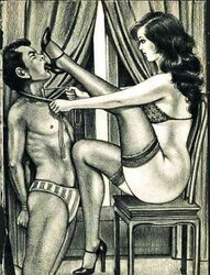 Stict domineering wifey- absolutely enslaved hubby