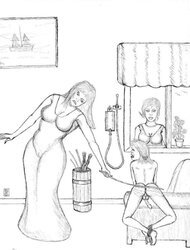 Stict domineering wifey- absolutely enslaved hubby