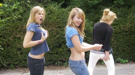 Insane ladies in denim XLVIII