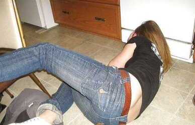 Insane ladies in denim XLVIII