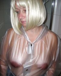 Sandra a german fetish goddess tart in pvc spandex
