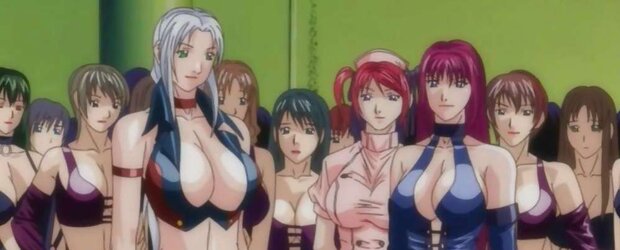 Marionette, sado and Restrain Bondage anime