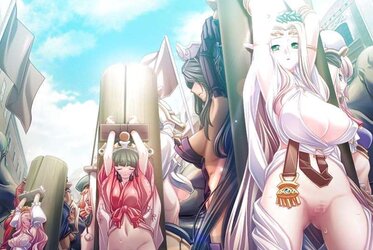 Marionette, sado and Restrain Bondage anime