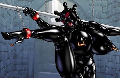 Marionette, sado and Restrain Bondage anime