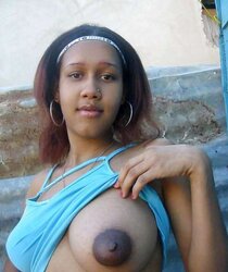 Dominican teenager with yam-sized breasts and super-cute caboose