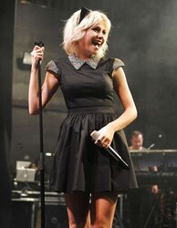 Fairy Lott performing at the Q Awards London
