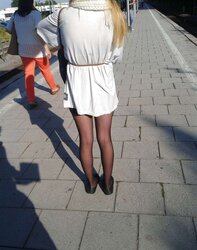 More Stockings Candids