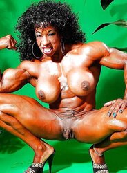 Molten Black Lady Bodybuilders