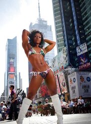 Molten Black Lady Bodybuilders