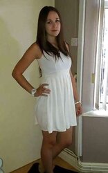 Tiny White Sundress