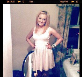 Tiny White Sundress