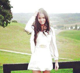 Tiny White Sundress