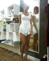 Tiny White Sundress