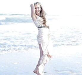 Tiny White Sundress