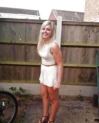 Tiny White Sundress