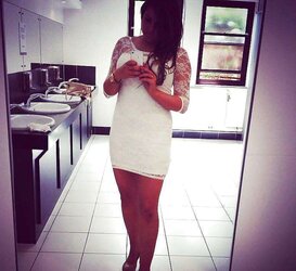 Tiny White Sundress