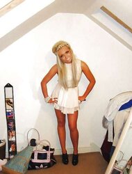 Tiny White Sundress