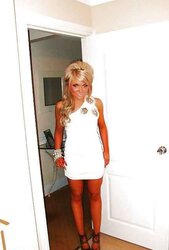 Tiny White Sundress
