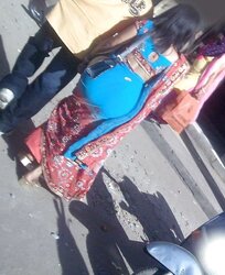 Indian sari backs