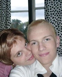 Teencouple having joy