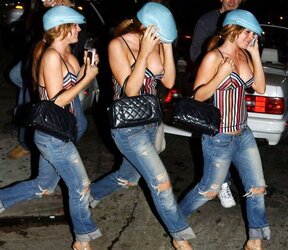 Lindsay Lohan ... Oops In Late Night Out