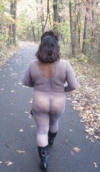 Wonderful Figure Suit Public Outing