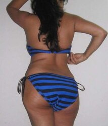 Pakistani chick in bathing suit