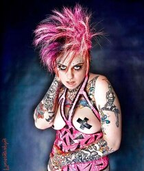 Rachel Face Goth Punk Stunner