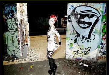 Rachel Face Goth Punk Stunner
