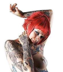 Rachel Face Goth Punk Stunner