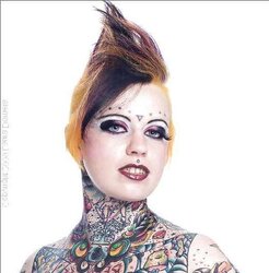 Rachel Face Goth Punk Stunner