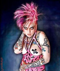 Rachel Face Goth Punk Stunner