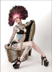 Rachel Face Goth Punk Stunner
