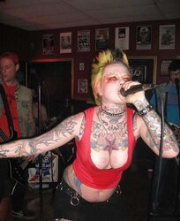 Rachel Face Goth Punk Stunner