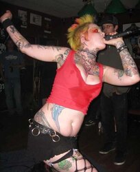 Rachel Face Goth Punk Stunner