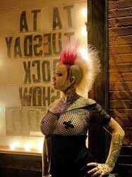 Rachel Face Goth Punk Stunner